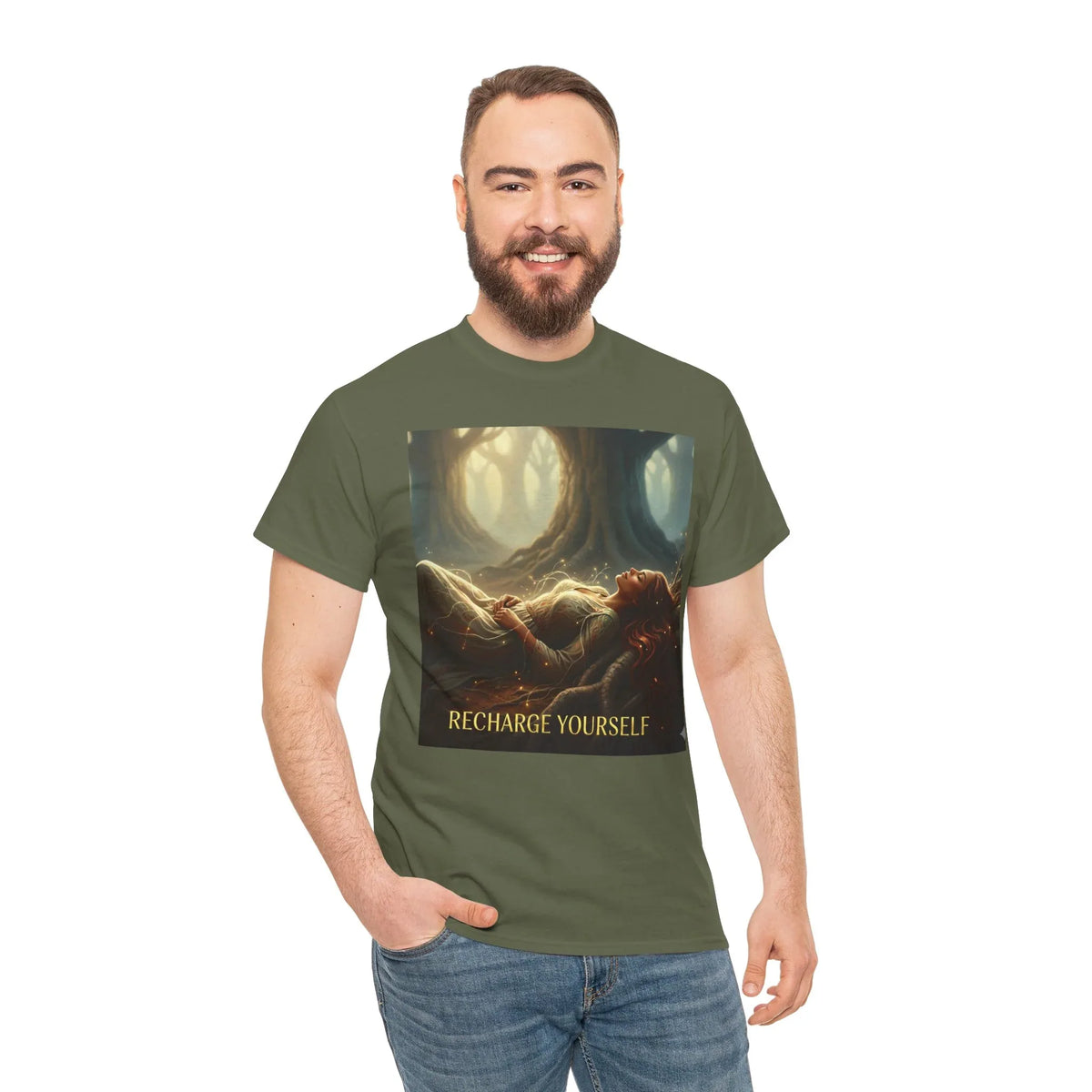 Recharge Yourself Wellness T-Shirt - underthestarsbabe