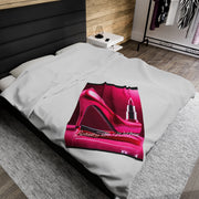 Beauty is Within Velveteen Plush Blanket - Elegant & Cozy - Under the Stars Babe