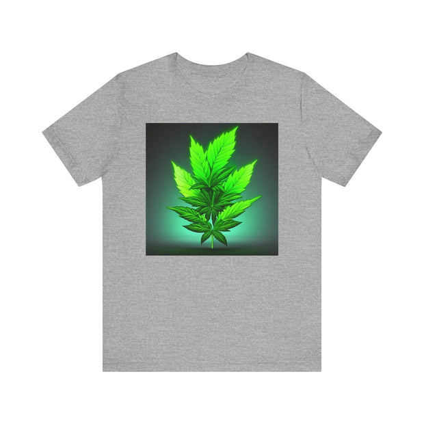 Healing Leaf Unisex Jersey Tee - Natural & Stylish - Under the Stars Babe