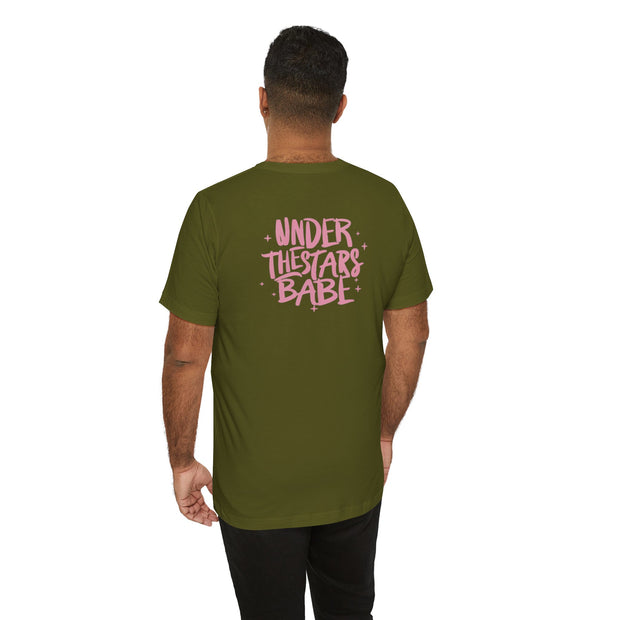 Essential Unisex Jersey Short Sleeve Tee - Classic & Comfortable - Under the Stars Babe
