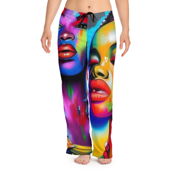 Soul Sistas Women's Pajama Pants - Bold & Stylish - Under the Stars Babe