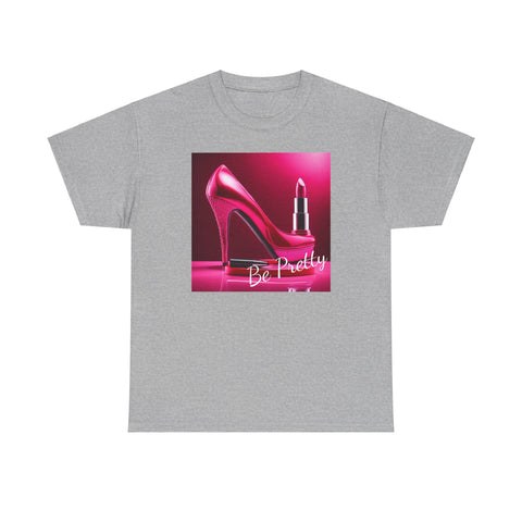 Lipstick & High Heels Unisex Cotton Tee - Trendy - Under the Stars Babe