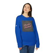 Master Student Adidas® Unisex Fleece Crewneck Sweatshirt - Under The Stars Babe