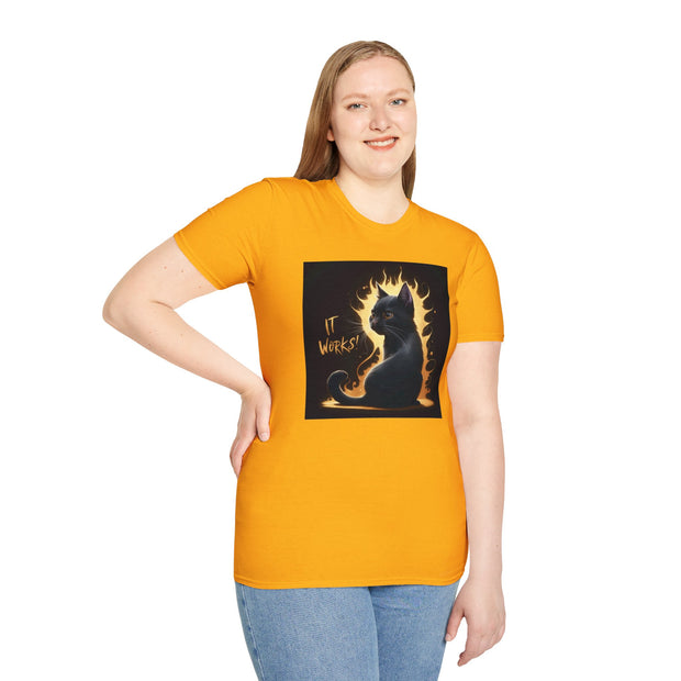 It Works Unisex Softstyle T-Shirt - Bold & Motivating - Under the Stars Babe