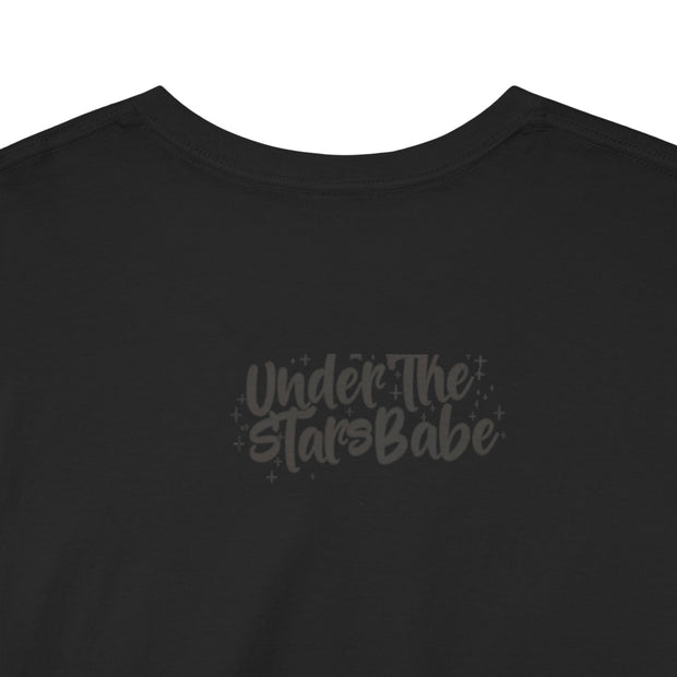 Neon Under the Stars Babe Heavy Cotton Tee - Bold & Trendy