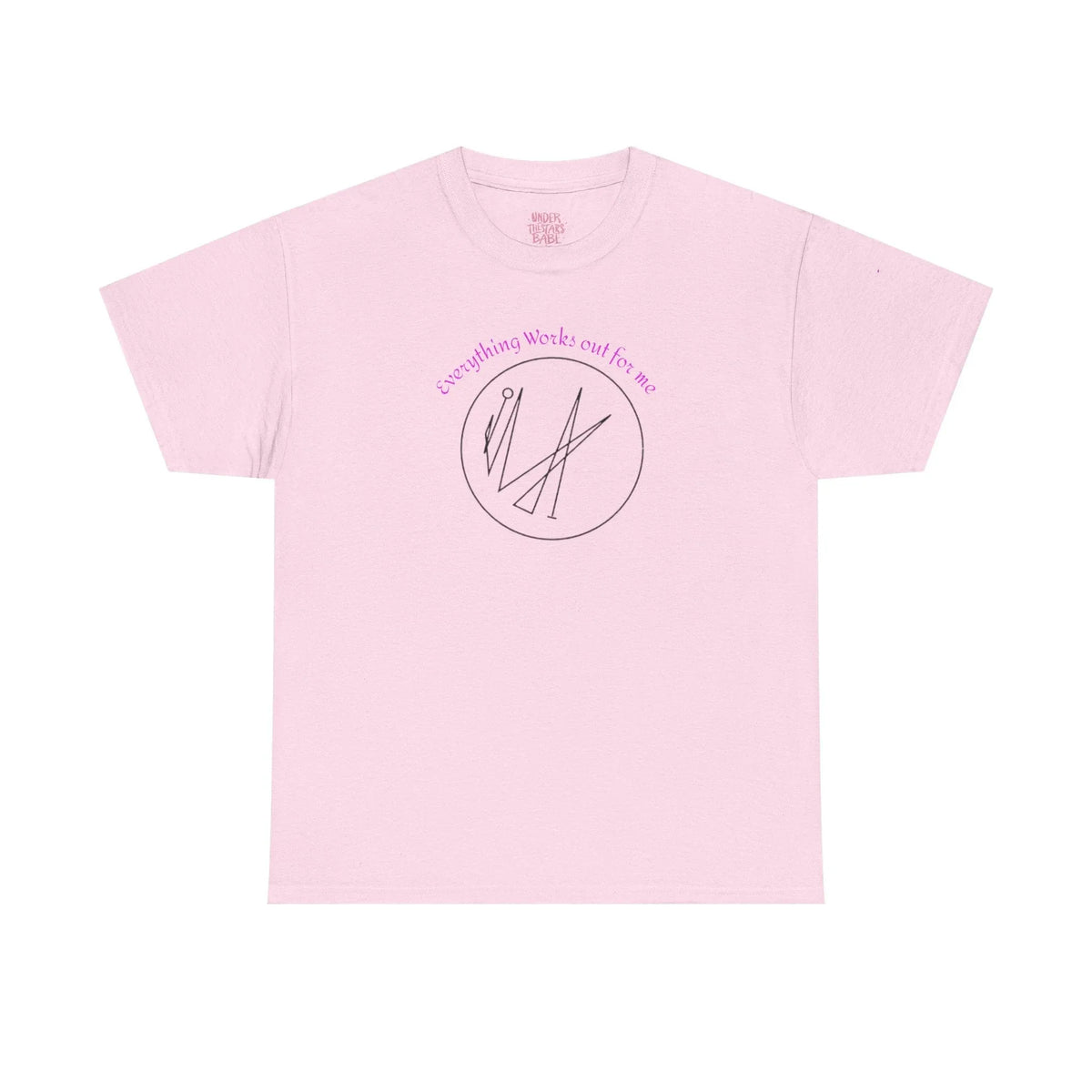 Everything Works Out For Me Sigil Energy Tee - underthestarsbabe