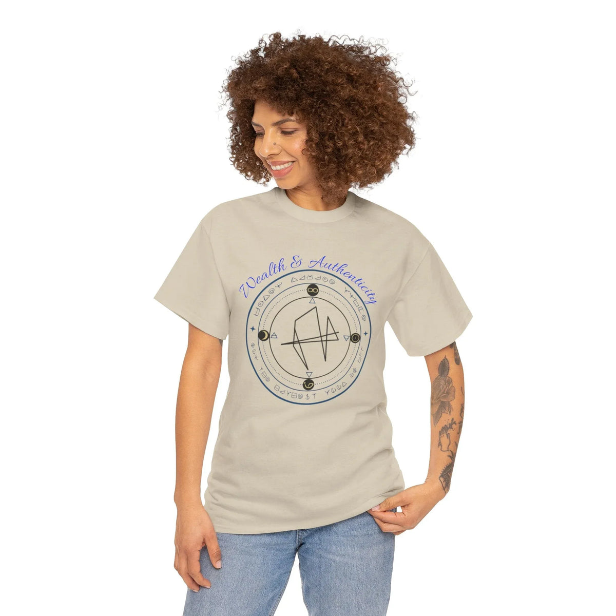 Wealth & Authenticity Sigil T-Shirt - underthestarsbabe