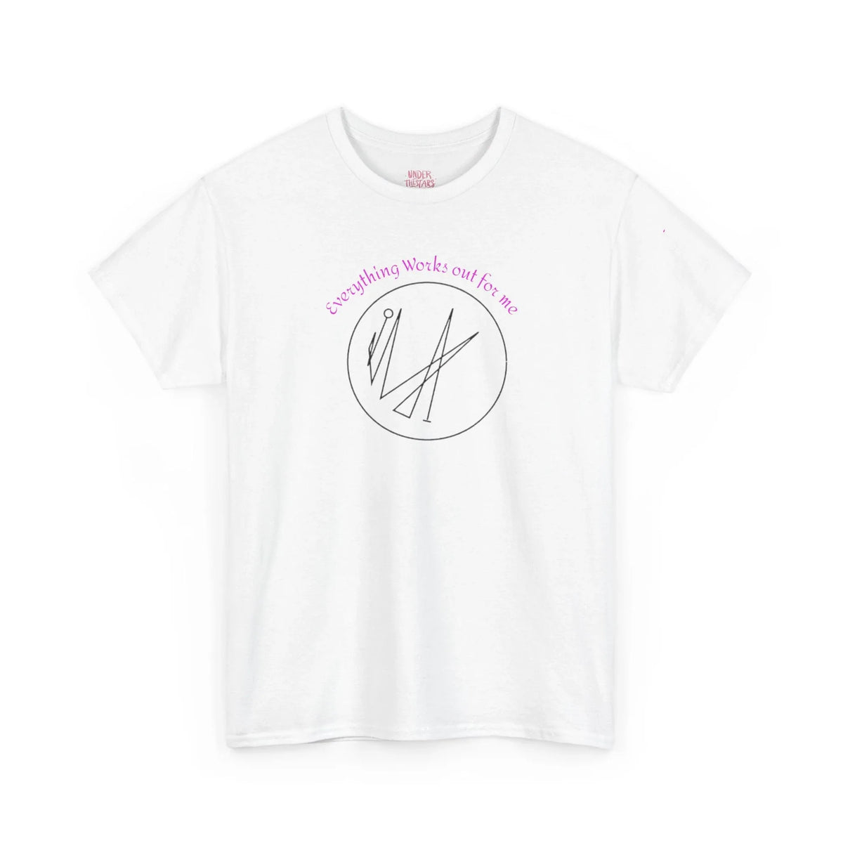 Everything Works Out For Me Sigil Energy Tee - underthestarsbabe