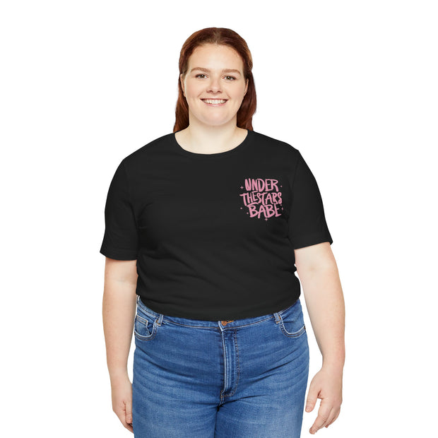 Essential Unisex Jersey Short Sleeve Tee - Classic & Comfortable - Under the Stars Babe