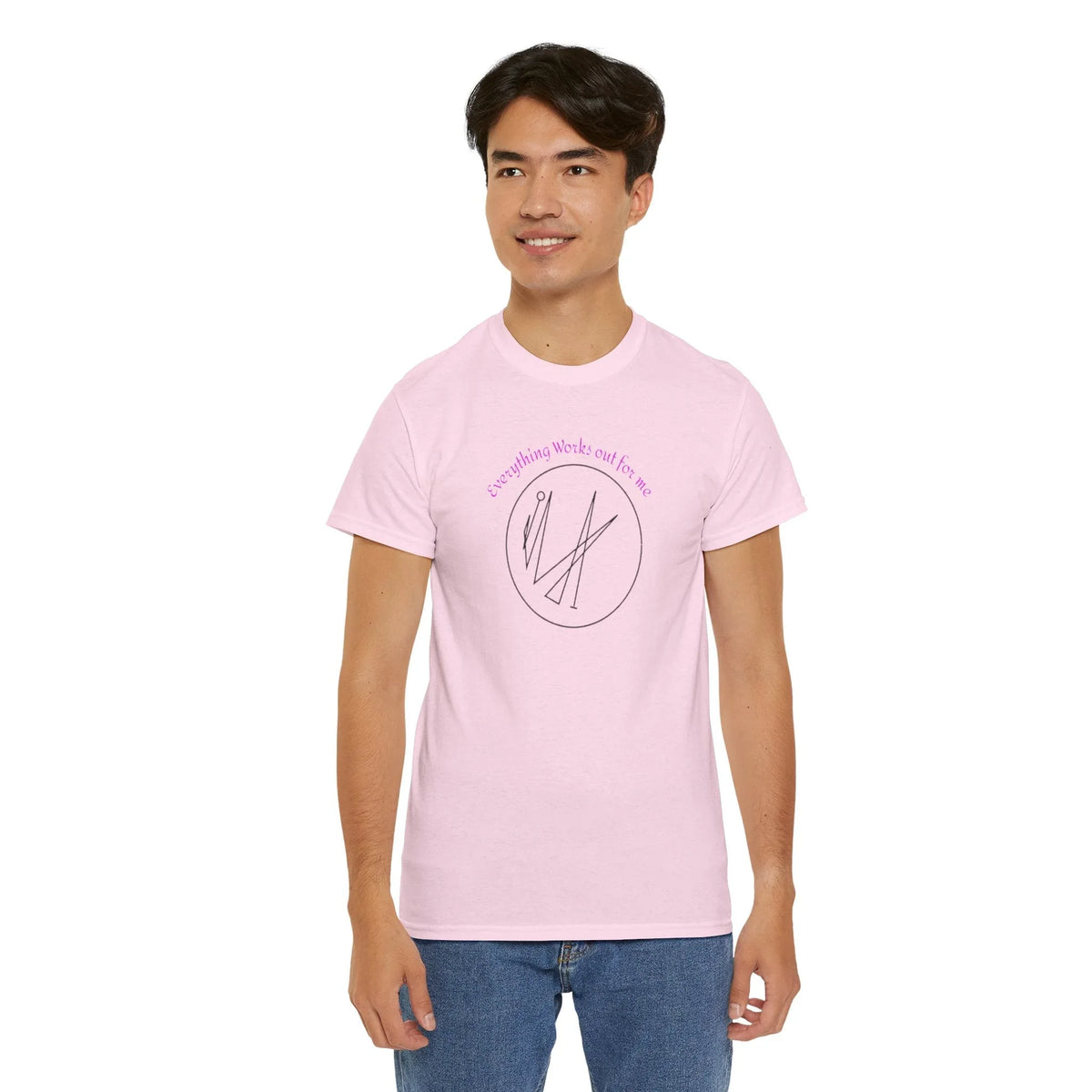 Everything Works Out For Me Sigil Energy Tee - underthestarsbabe