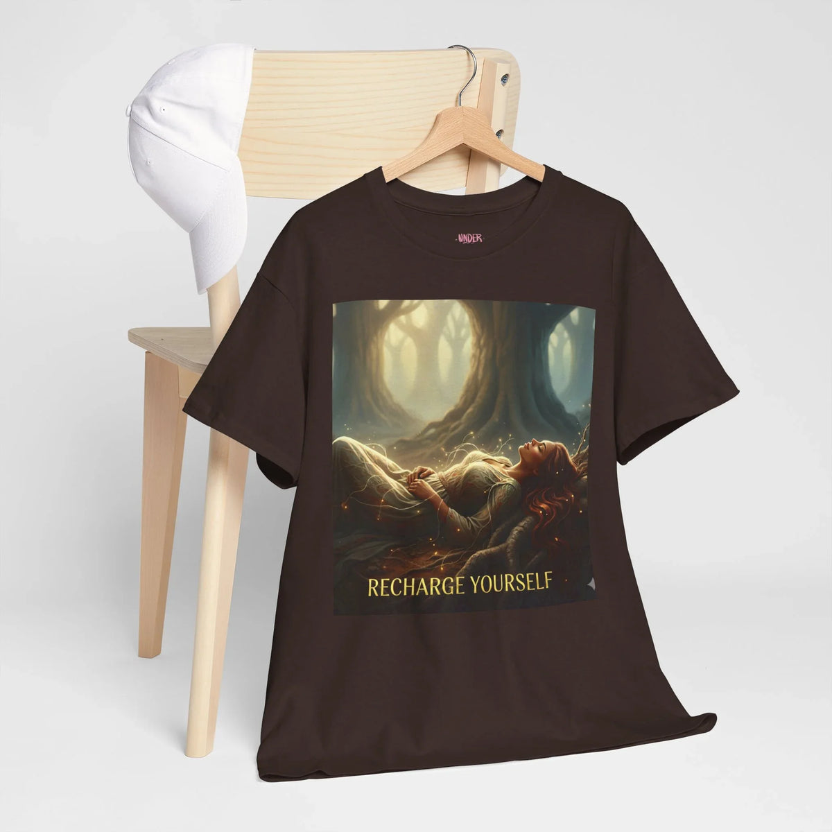 Recharge Yourself Wellness T-Shirt - underthestarsbabe