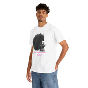 Afro Kisses & Cocoa Wishes Tee | Unisex Heavy Cotton T-Shirt for Black History Month, Celebrations, Diversity, Gift for Her