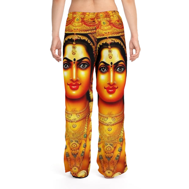 Goddess Lakshimi Women's Pajama Pants - Spiritual & Chic - Under the Stars Babe