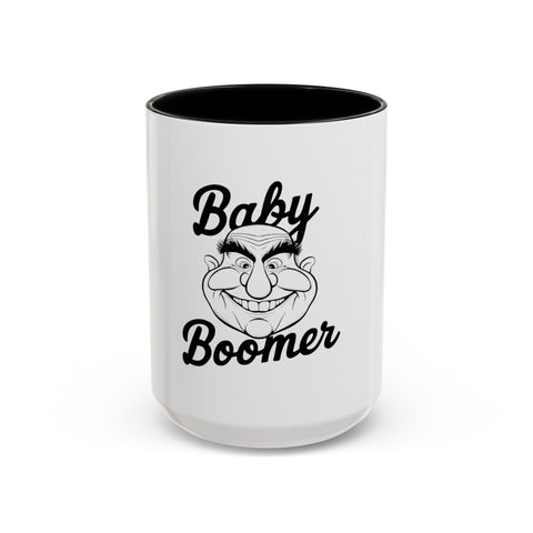 Baby Boomer Accent Coffee Mug 11-15oz - Retro Cool - Under the Stars Babe