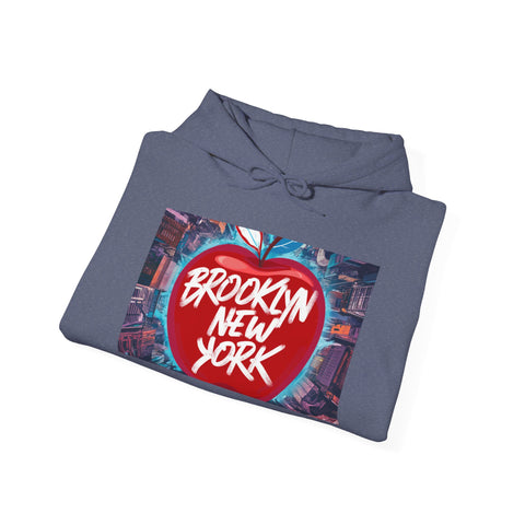 Brooklyn NY Unisex Cotton Hoodie - Under The Stars Babe