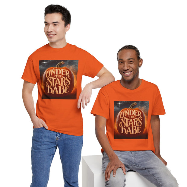Pumpkin Unisex Heavy Cotton Tee