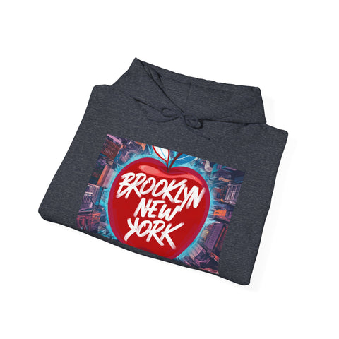 Brooklyn NY Unisex Cotton Hoodie - Under The Stars Babe
