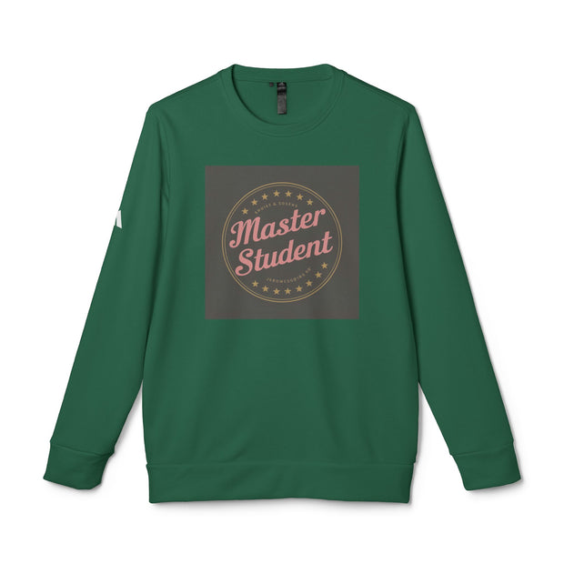 Master Student Adidas® Unisex Fleece Crewneck Sweatshirt - Under The Stars Babe