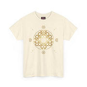 Gold Flower Of Life Unisex Graphic Tee