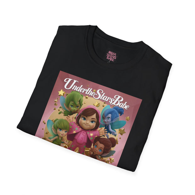 Under the Stars Babe Fairies Softstyle Tee - Whimsical & Stylish