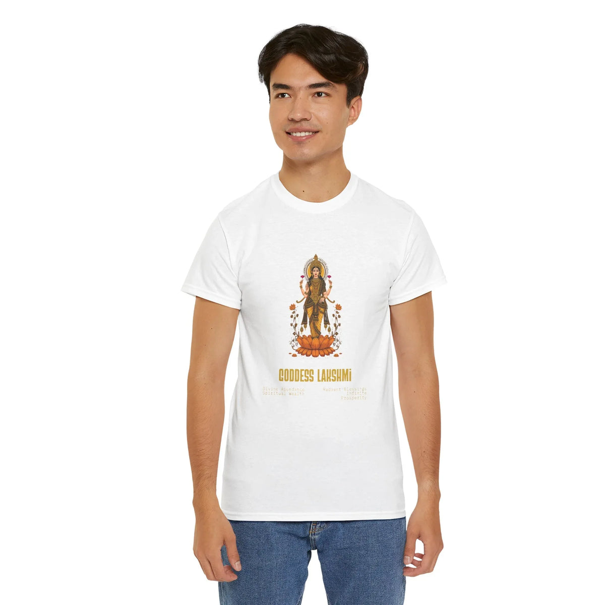 Goddess Lakshmi Abundance & Blessings Tee - underthestarsbabe