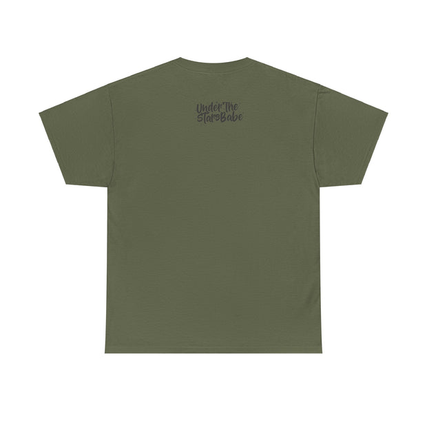Neon Under the Stars Babe Heavy Cotton Tee - Bold & Trendy