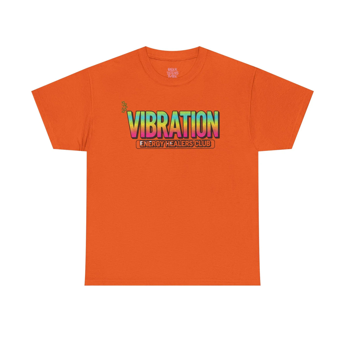 Vibration Healers Club Tee — Spiritual Energy Graphic T‑Shirt - underthestarsbabe