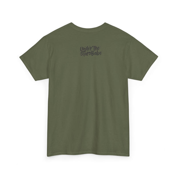 Neon Under the Stars Babe Heavy Cotton Tee - Bold & Trendy