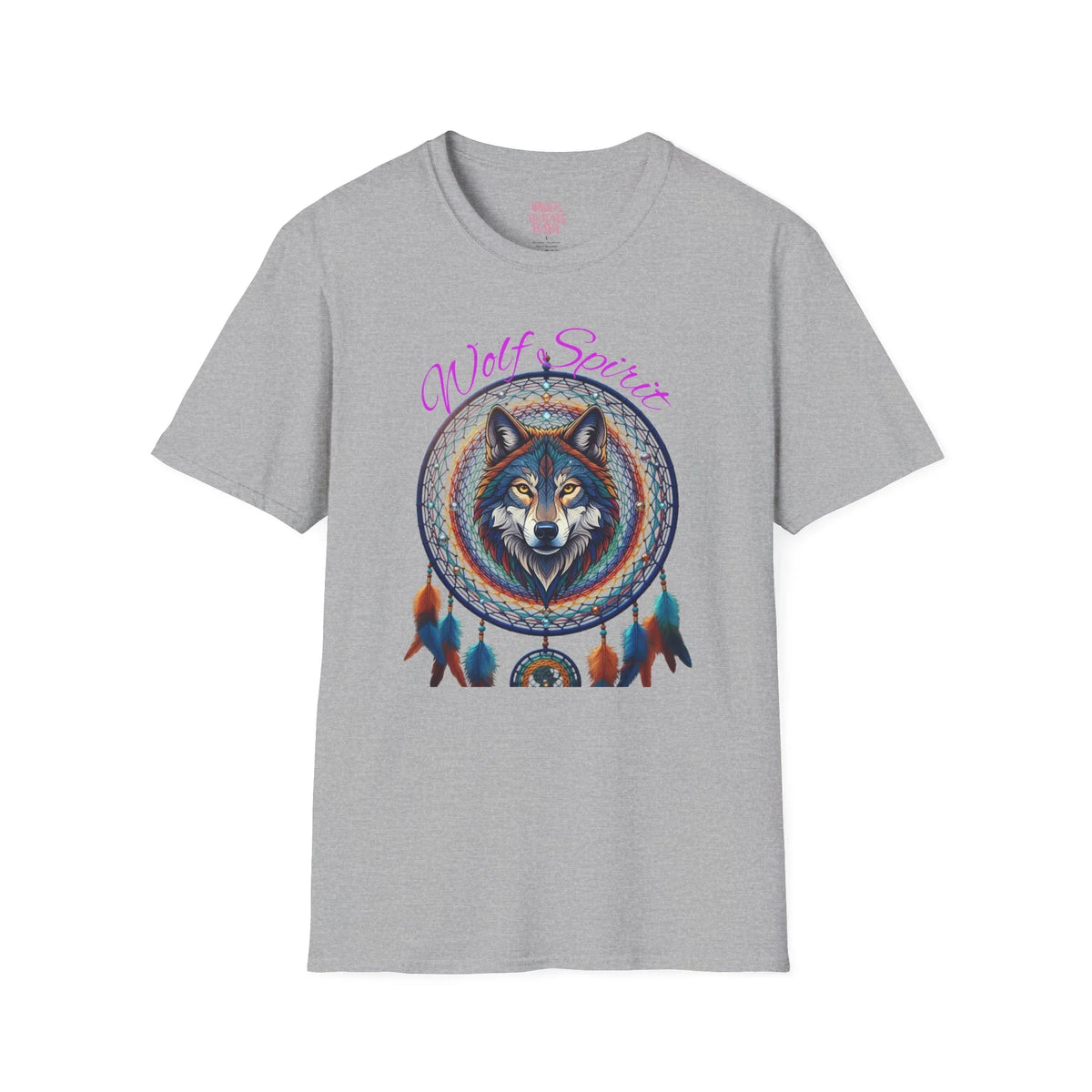 Wolf Dreamcatcher T-Shirt — Native Spirit Animal Graphic Tee - underthestarsbabe