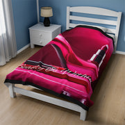 Beauty is Within Velveteen Plush Blanket - Elegant & Cozy - Under the Stars Babe