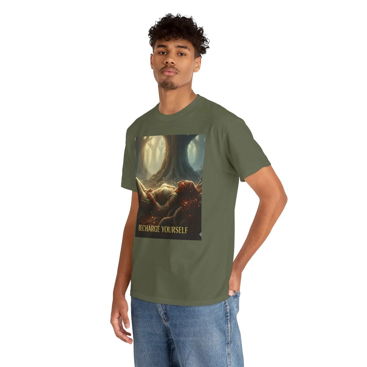 Recharge Yourself Wellness T-Shirt - underthestarsbabe