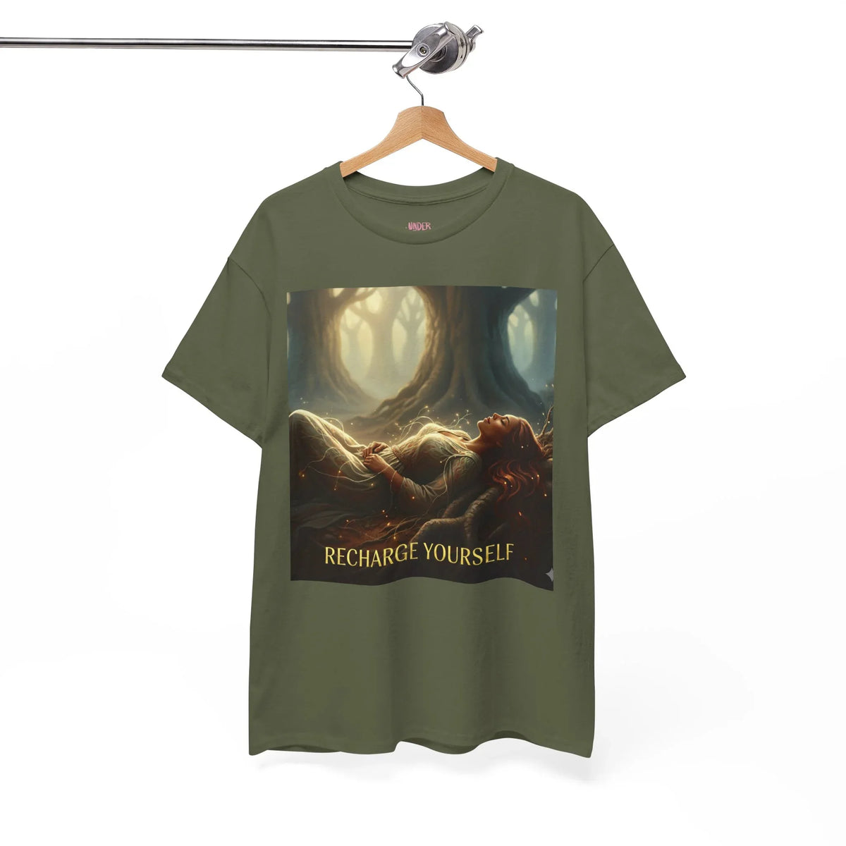 Recharge Yourself Wellness T-Shirt - underthestarsbabe