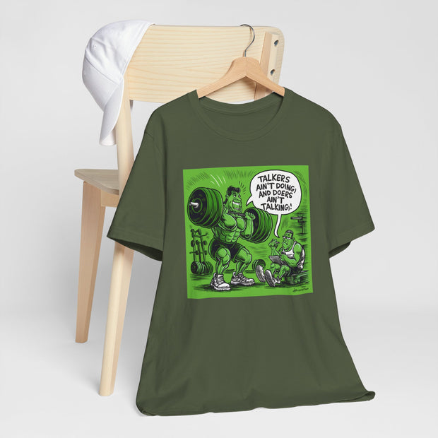 Doers Talkers Unisex Jersey Tee - Motivational & Bold - Under the Stars Babe