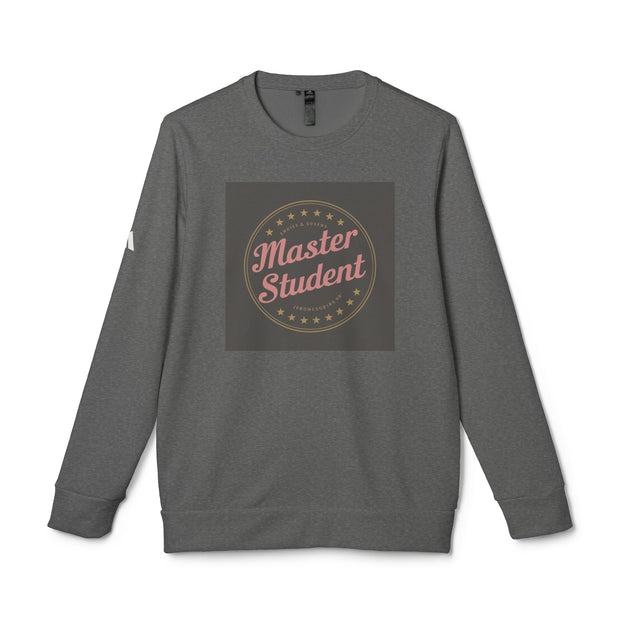 Master Student Adidas® Unisex Fleece Crewneck Sweatshirt - Under The Stars Babe