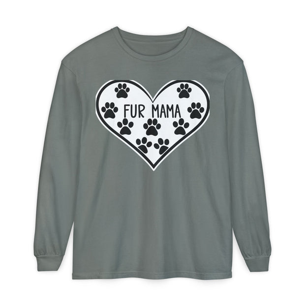 Fur Mama Long Sleeve T-Shirt | Perfect Gift for Pet Lovers | Cozy Casual Wear | Animal Lover Apparel | Birthday, Mother's Day, Pet [...]