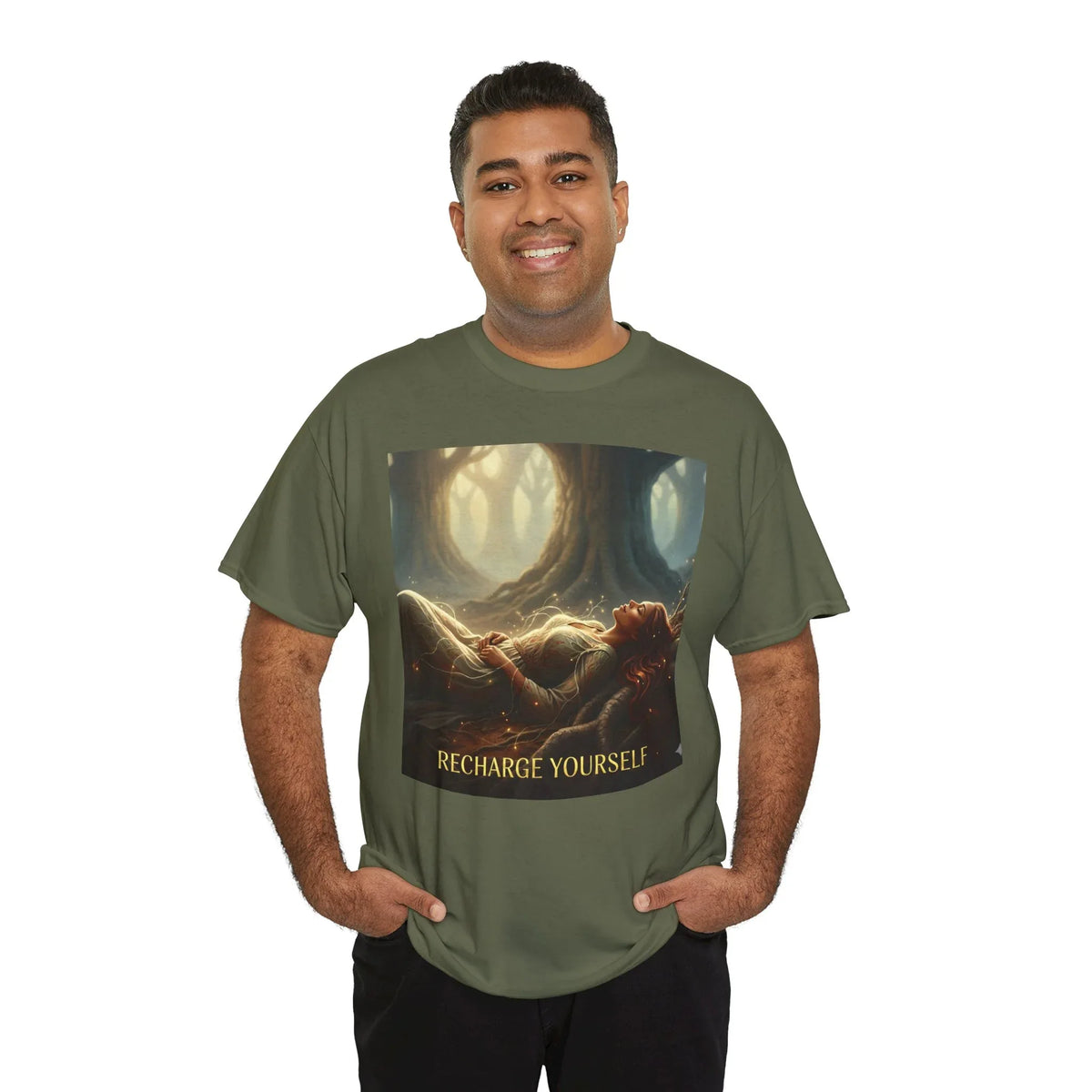 Recharge Yourself Wellness T-Shirt - underthestarsbabe