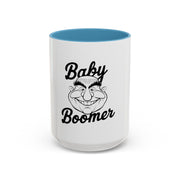 Baby Boomer Accent Coffee Mug 11-15oz - Retro Cool - Under the Stars Babe