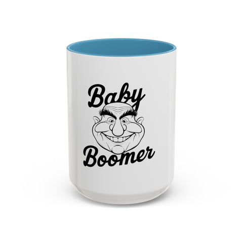 Baby Boomer Accent Coffee Mug 11-15oz - Retro Cool - Under the Stars Babe