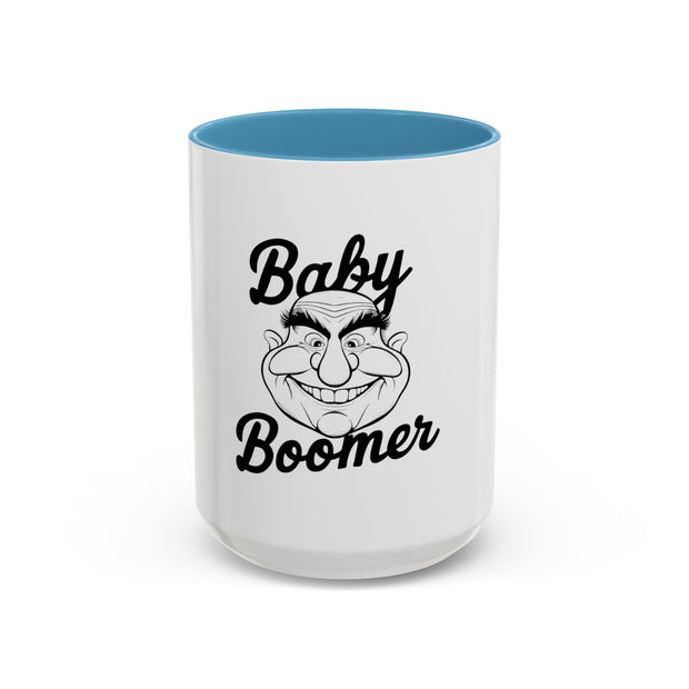 Baby Boomer Accent Coffee Mug 11-15oz - Retro Cool - Under the Stars Babe