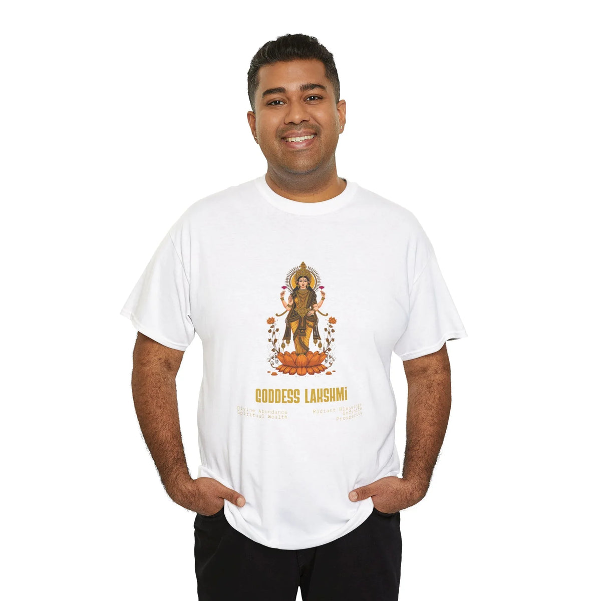 Goddess Lakshmi Abundance & Blessings Tee - underthestarsbabe