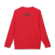 Falling In Love Adidas® Unisex Fleece Crewneck Sweatshirt - Under The Stars Babe