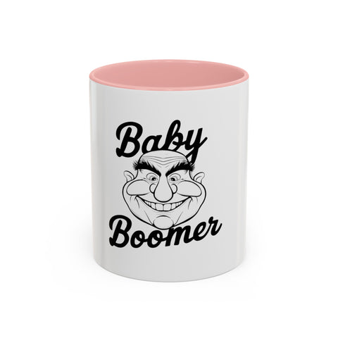 Baby Boomer Accent Coffee Mug 11-15oz - Retro Cool - Under the Stars Babe