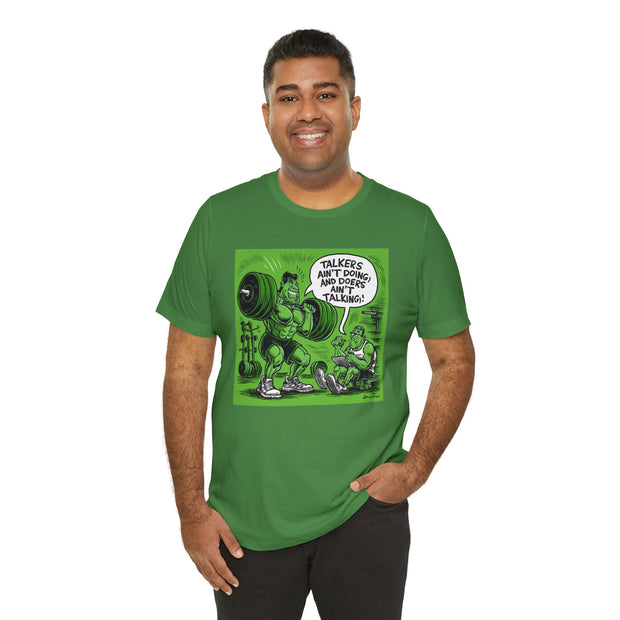 Doers Talkers Unisex Jersey Tee - Motivational & Bold - Under the Stars Babe
