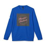 Master Student Adidas® Unisex Fleece Crewneck Sweatshirt - Under The Stars Babe