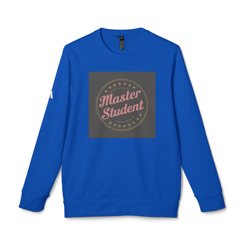 Master Student Adidas® Unisex Fleece Crewneck Sweatshirt - Under The Stars Babe