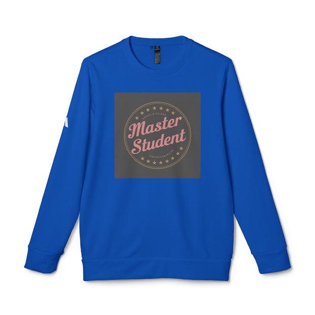 Master Student Adidas® Unisex Fleece Crewneck Sweatshirt - Under The Stars Babe