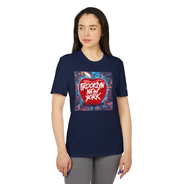 Brooklyn NY Adidas® Unisex Sport T-Shirt - Under The Stars Babe