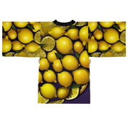 Lemons Long Sleeve Kimono Robe - Bright & Trendy - Under the Stars Babe