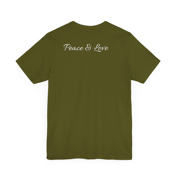 Healing Leaf Unisex Jersey Tee - Natural & Stylish - Under the Stars Babe