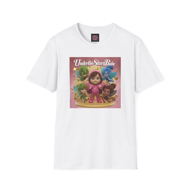 Under the Stars Babe Fairies Softstyle Tee - Whimsical & Stylish